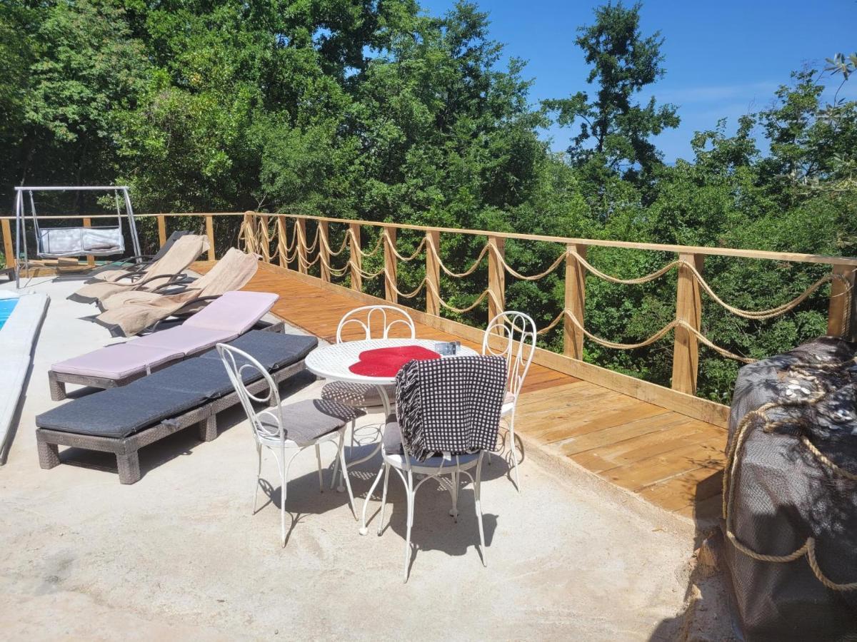Ferienwohnung Mit Pool Kroatien Mit Meerblick Und Pool Lovran Exteriör bild